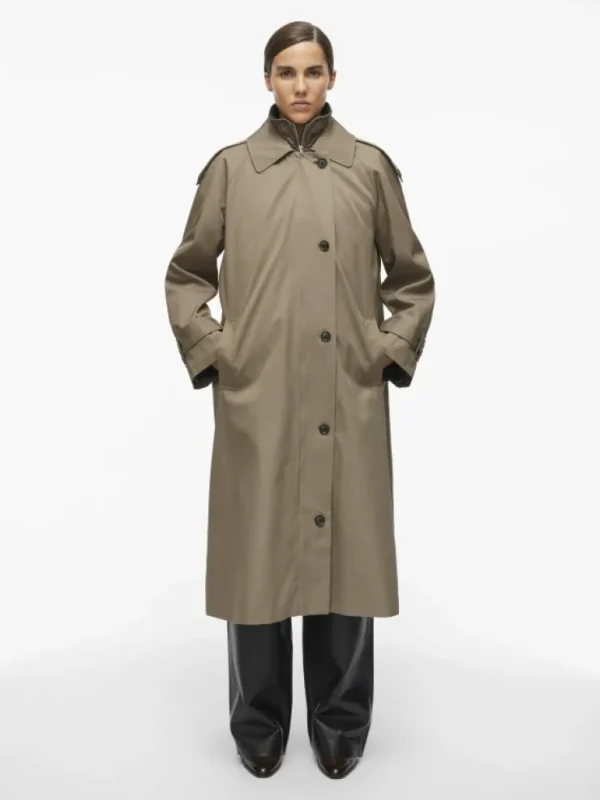 VILA Jackets & Coats^LONG TRENCHCOAT