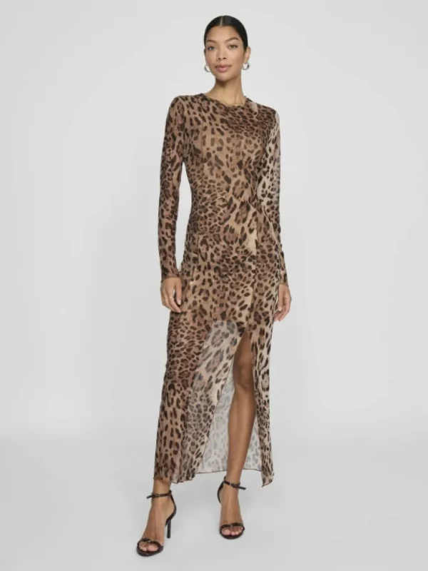VILA Dresses^MESH MIDI DRESS
