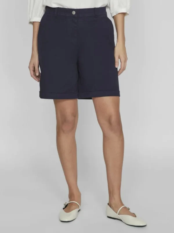 VILA Shorts^MID RISE CHINO SHORTS