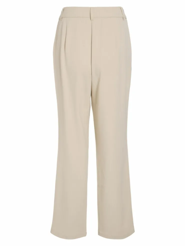 VILA Trousers & Leggings | Blazers & Suits^MID RISE STRAIGHT-LEG TROUSERS