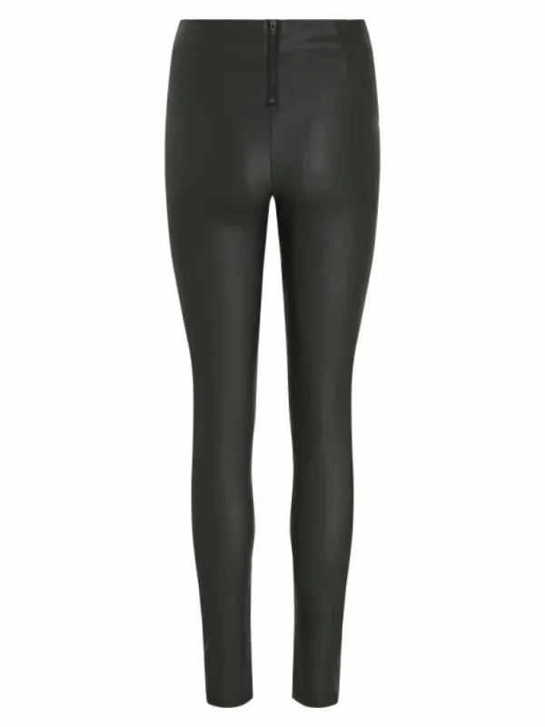 VILA Trousers & Leggings^MID WAIST COATED LEGGINGS