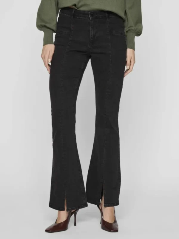VILA Jeans^MID WAIST FLARED JEANS