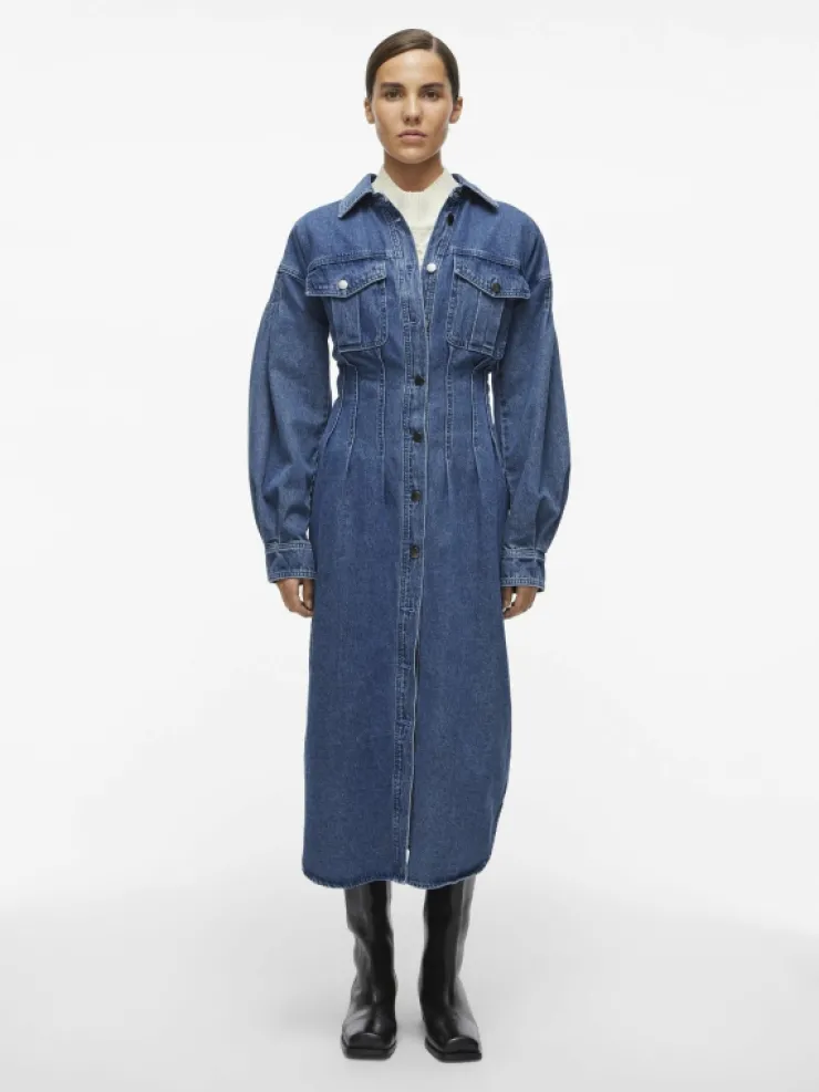 VILA Dresses^MIDI DENIM DRESS