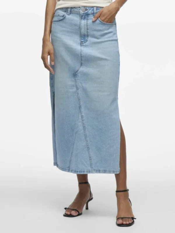 VILA Skirts^MIDI DENIM SKIRT
