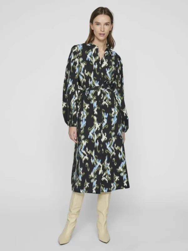 VILA Dresses^MIDI SHIRT DRESS