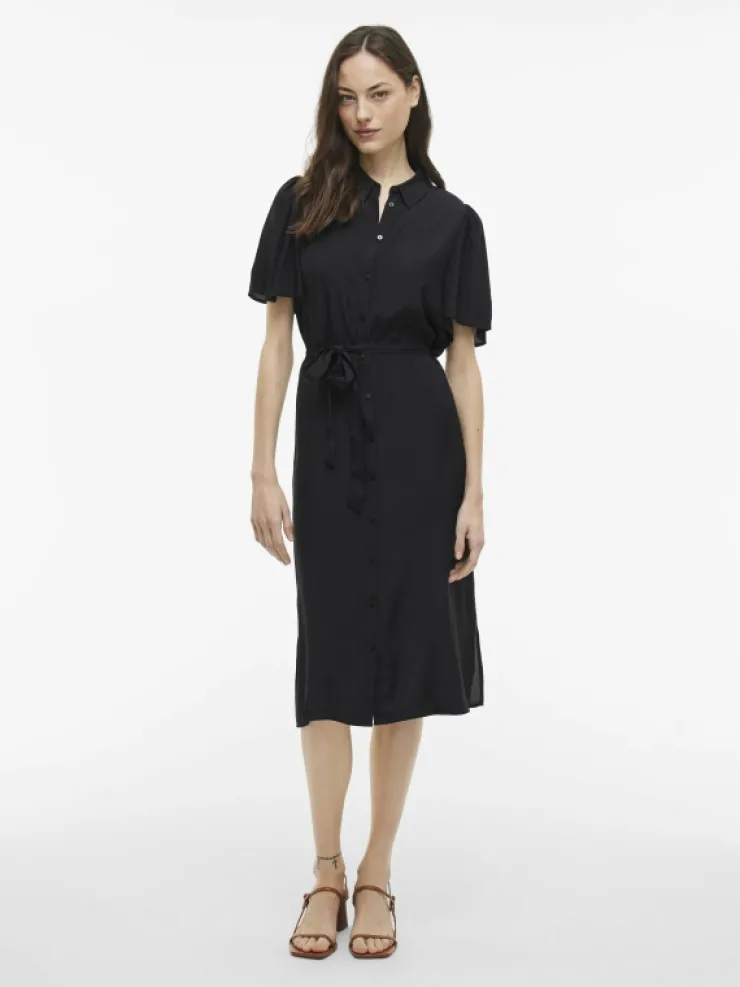 VILA Dresses^MIDI SHIRT DRESS