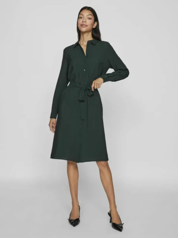 VILA Dresses^MIDI SHIRT DRESS