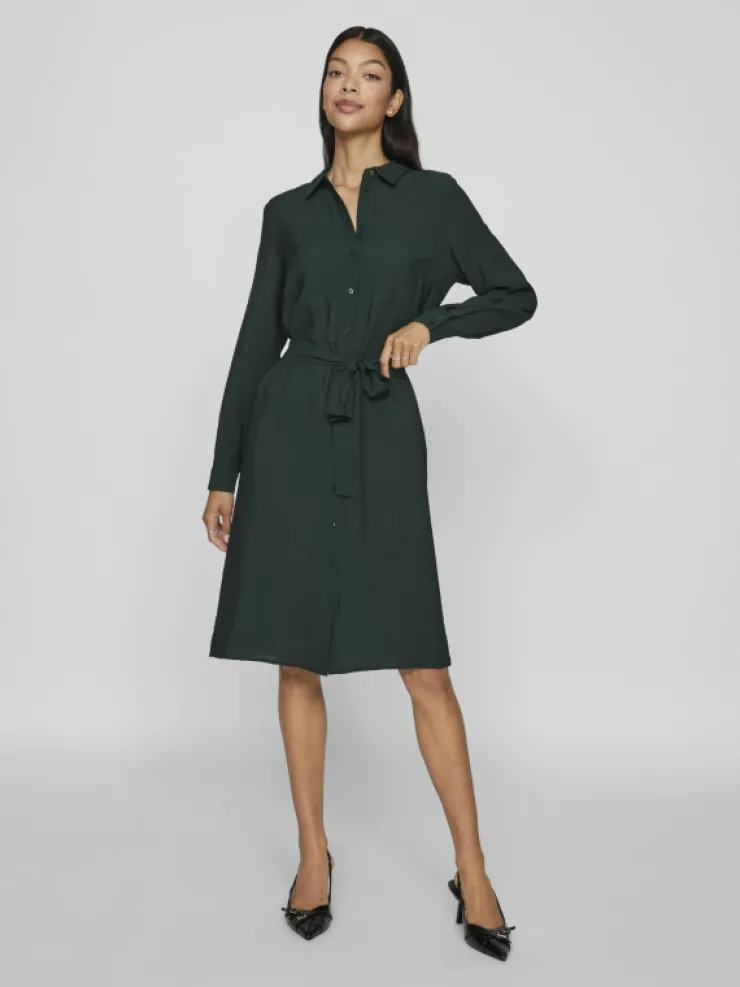 VILA Dresses^MIDI SHIRT DRESS