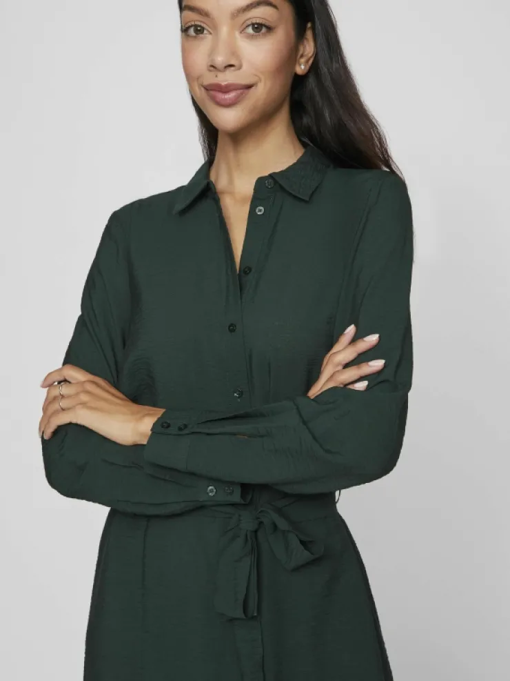 VILA Dresses^MIDI SHIRT DRESS