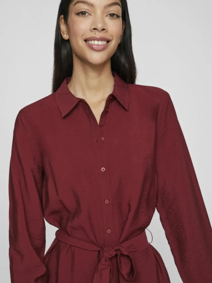 VILA Dresses^MIDI SHIRT DRESS