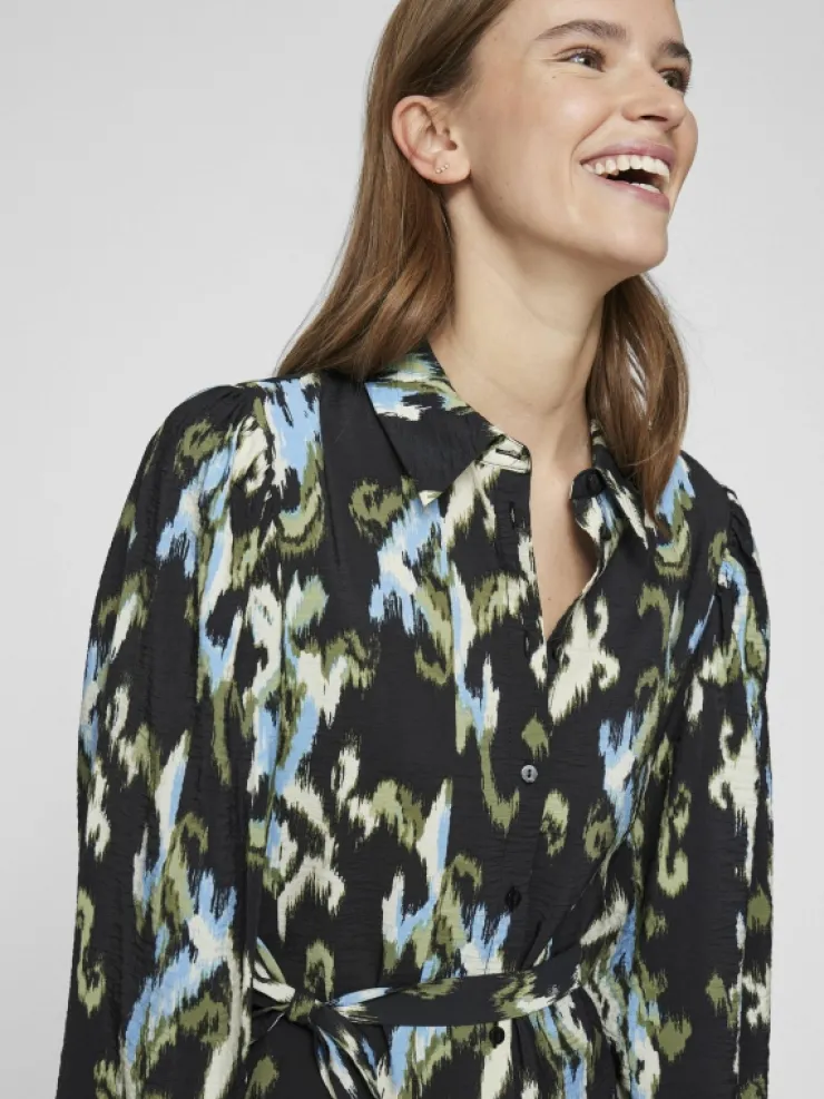 VILA Dresses^MIDI SHIRT DRESS