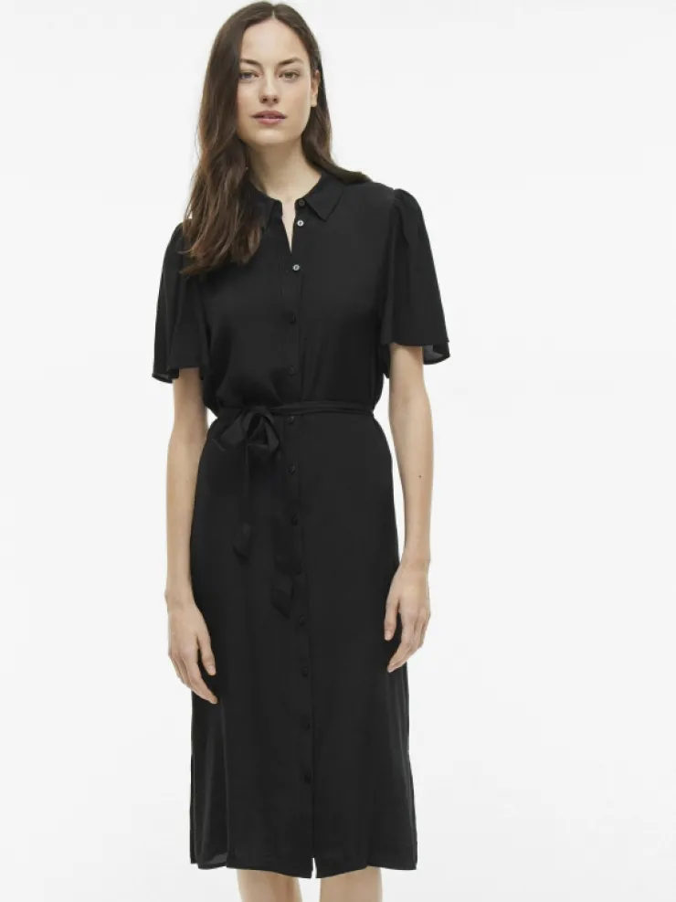 VILA Dresses^MIDI SHIRT DRESS