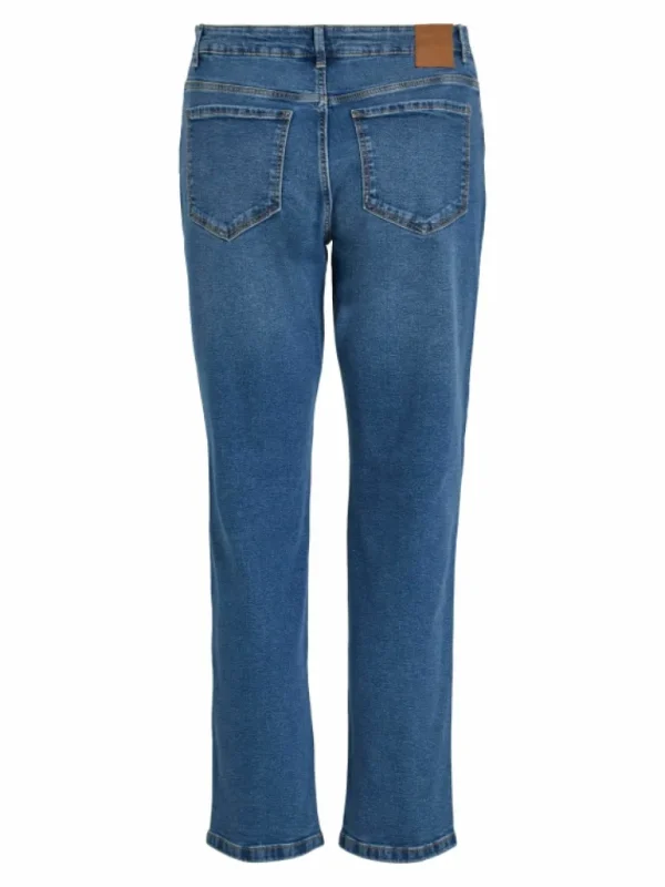 VILA Jeans^MID-RISE STRAIGHT FIT JEANS