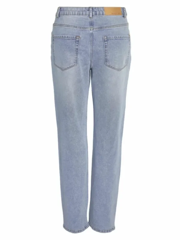 VILA Jeans^NMGUTHIE HIGH WAISTED STRAIGHT FIT JEANS