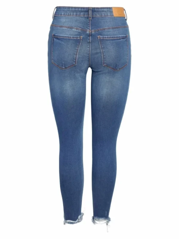 VILA Jeans^NMKIMMY CROPPED SKINNY FIT JEANS