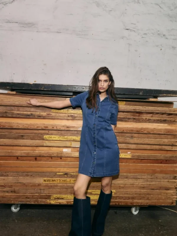 VILA Dresses^NMNISA DENIM DRESS