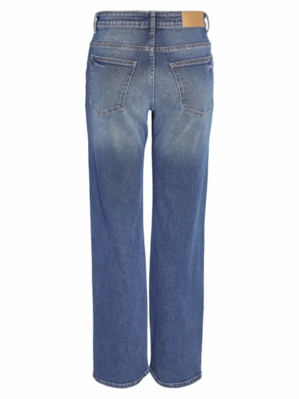 VILA Jeans^NMYOLANDA NORMAL WAISTED WIDE LEG JEANS