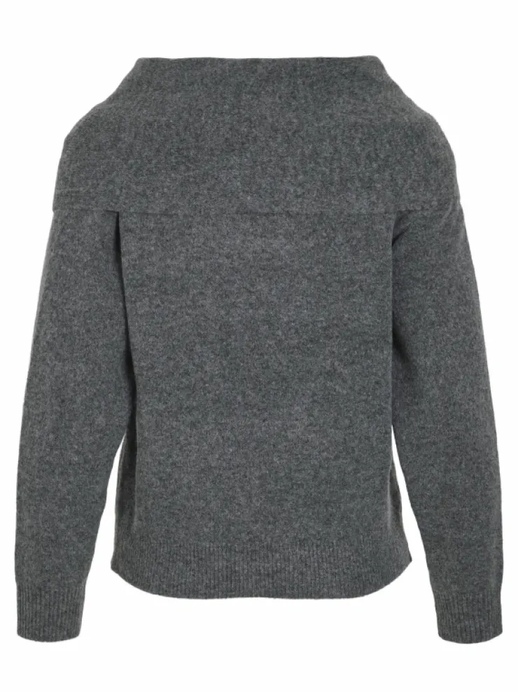 VILA Knitwear^OFF SHOULDER KNITTED PULLOVER
