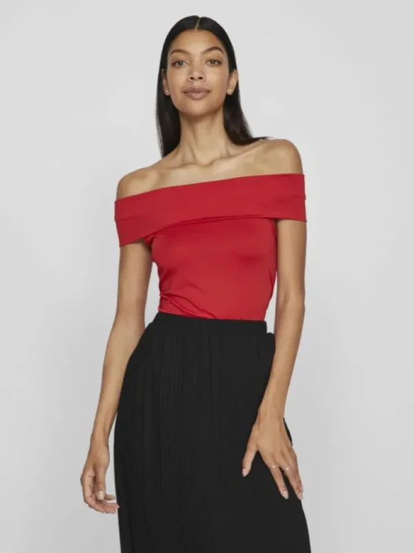 VILA Tops & T-shirts^OFF SHOULDER TOP