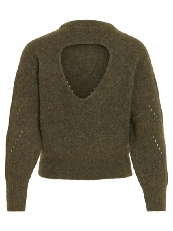 VILA Knitwear^OPEN BACK KNITTED PULLOVER