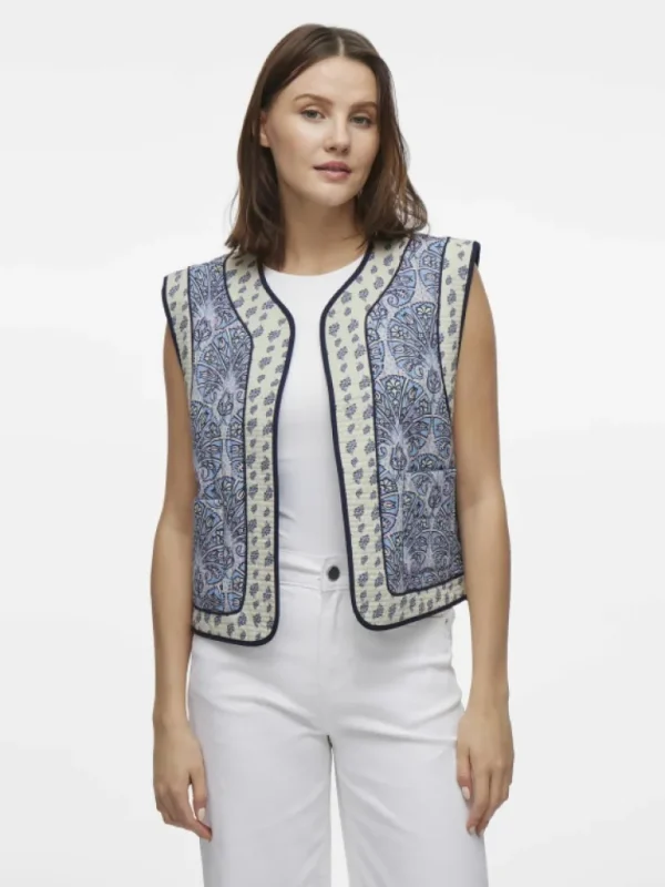 VILA Jackets & Coats^OPEN WAISTCOAT