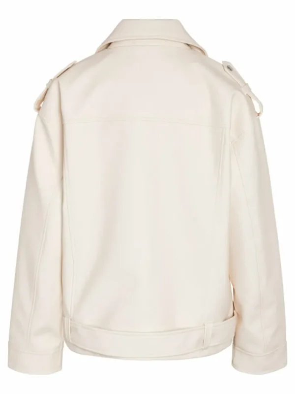 VILA Jackets & Coats^OVERSIZE FAUX LEATHER JACKET