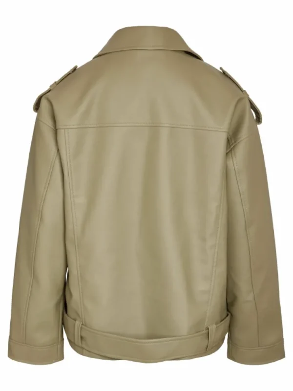 VILA Jackets & Coats^OVERSIZE FAUX LEATHER JACKET