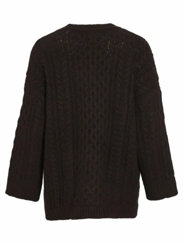 VILA Knitwear^OVERSIZED CABLE KNITTED PULLOVER