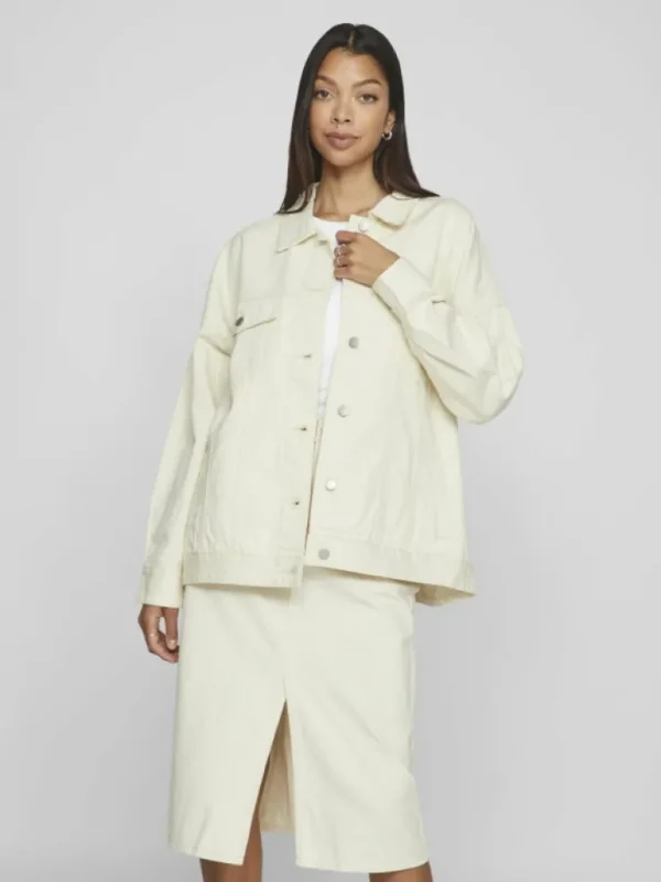 VILA Jackets & Coats^OVERSIZED DENIM JACKET