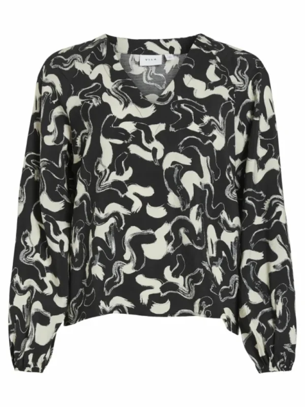 VILA Tops & T-shirts^PATTERNED LONG SLEEVED BLOUSE