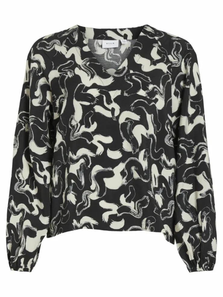 VILA Tops & T-shirts^PATTERNED LONG SLEEVED BLOUSE
