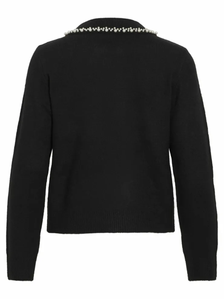 VILA Knitwear^PEARL COLLAR - KNITTED PULLOVER