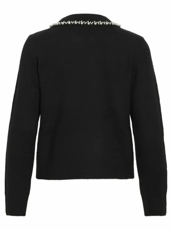 VILA Knitwear^PEARL COLLAR - KNITTED PULLOVER