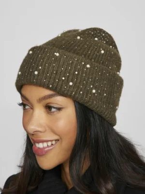 VILA Accessories | Knitwear^PEARL KNITTED BEANIE