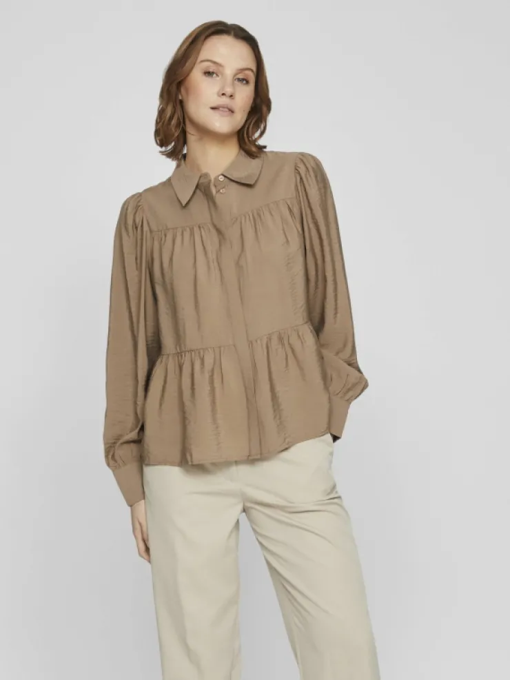 VILA Shirts | Tops & T-shirts^PEPLUM SHIRT