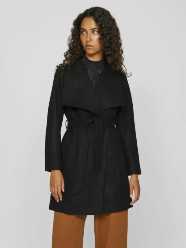 VILA Jackets & Coats | Knitwear^PETITE - TIE WAIST COAT