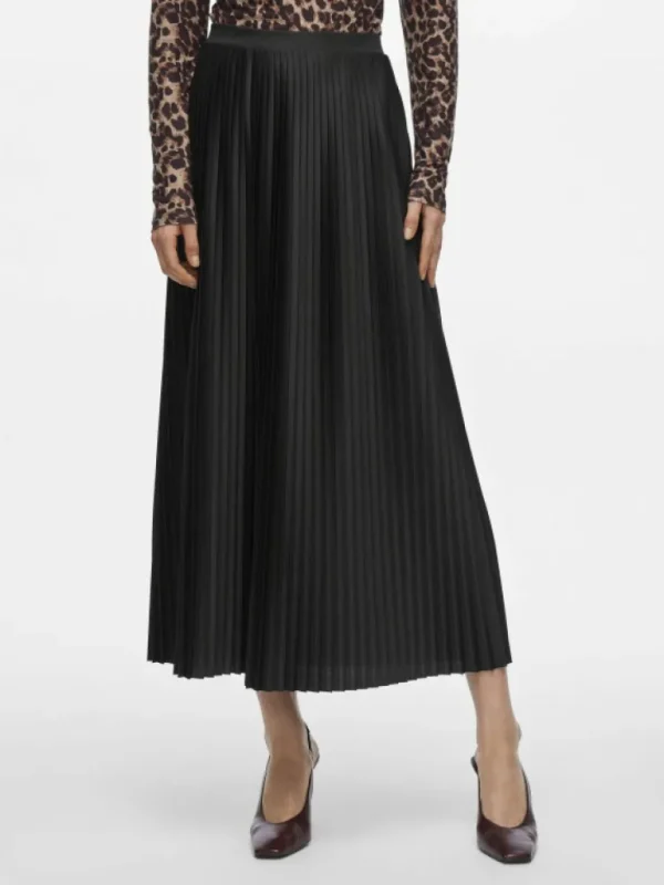 VILA Skirts^PLEATED MIDI SKIRT