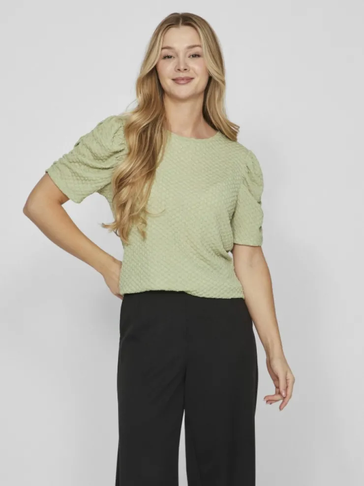 VILA Tops & T-shirts^PUFF SLEEVED TOP