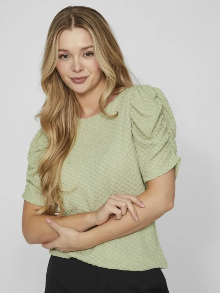 VILA Tops & T-shirts^PUFF SLEEVED TOP