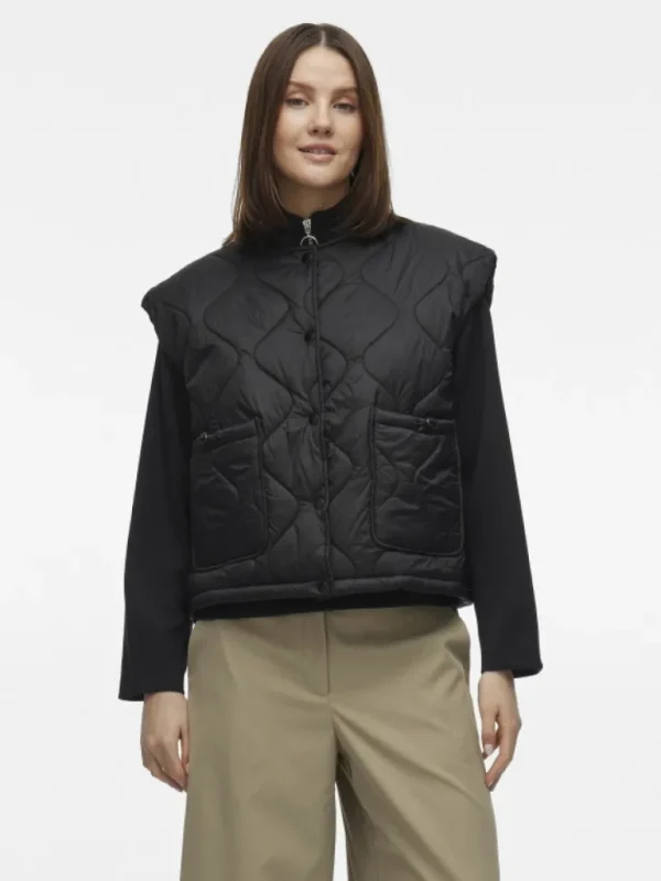 VILA Jackets & Coats^QUILTED WAISTCOAT