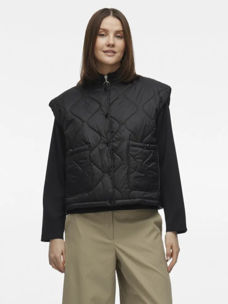 VILA Jackets & Coats^QUILTED WAISTCOAT