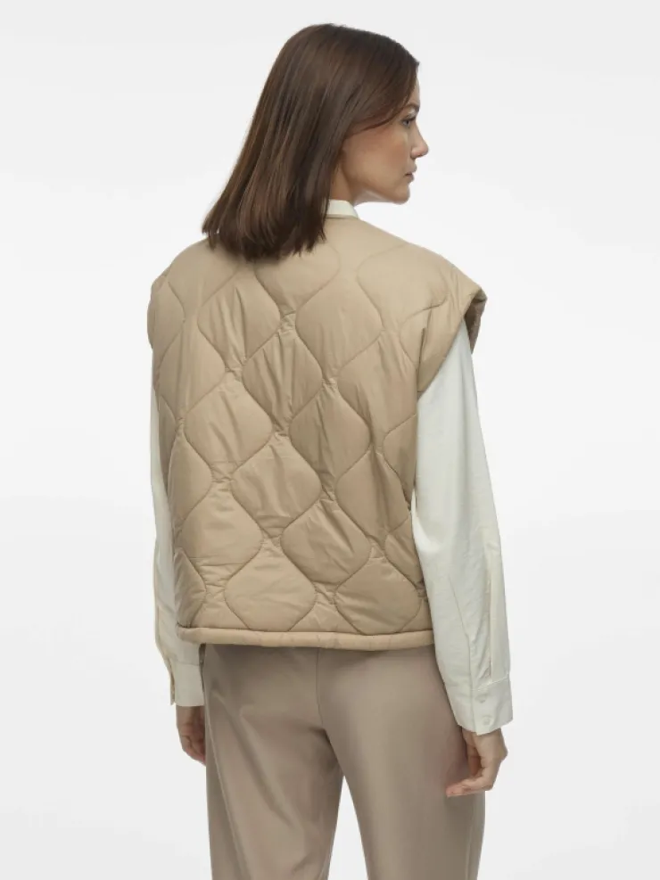 VILA Jackets & Coats^QUILTED WAISTCOAT