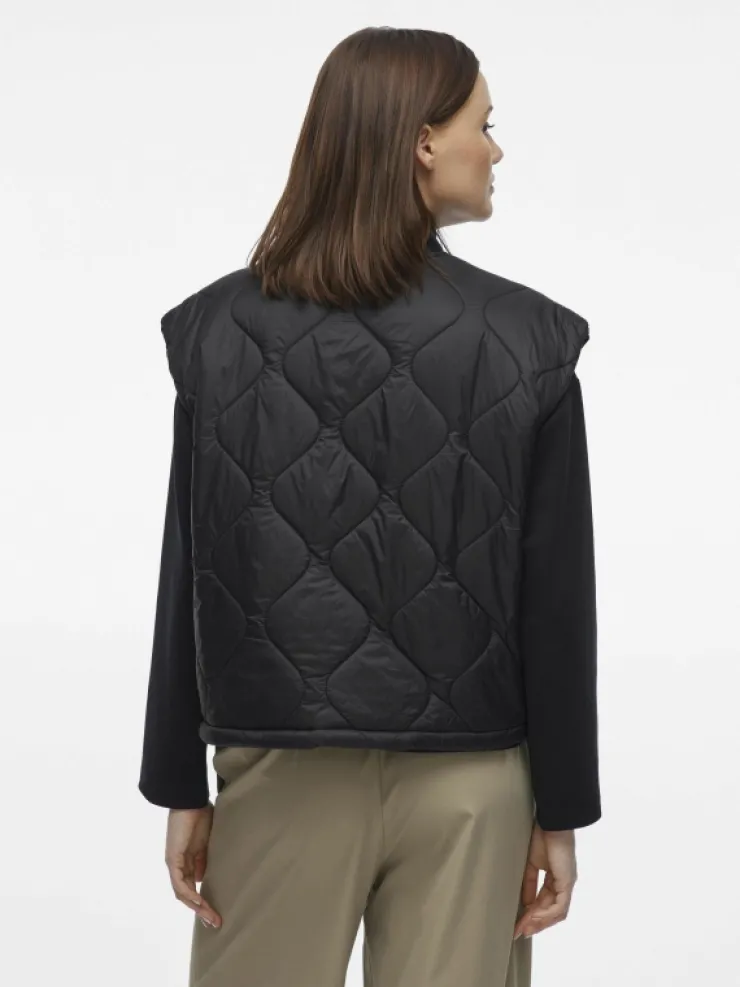VILA Jackets & Coats^QUILTED WAISTCOAT