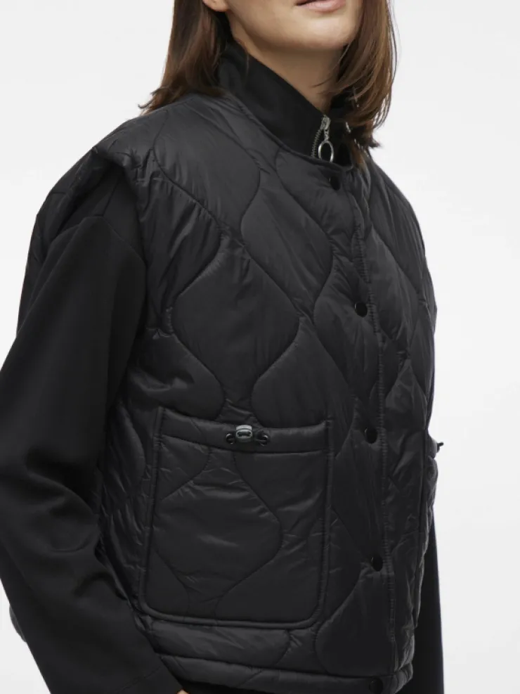 VILA Jackets & Coats^QUILTED WAISTCOAT