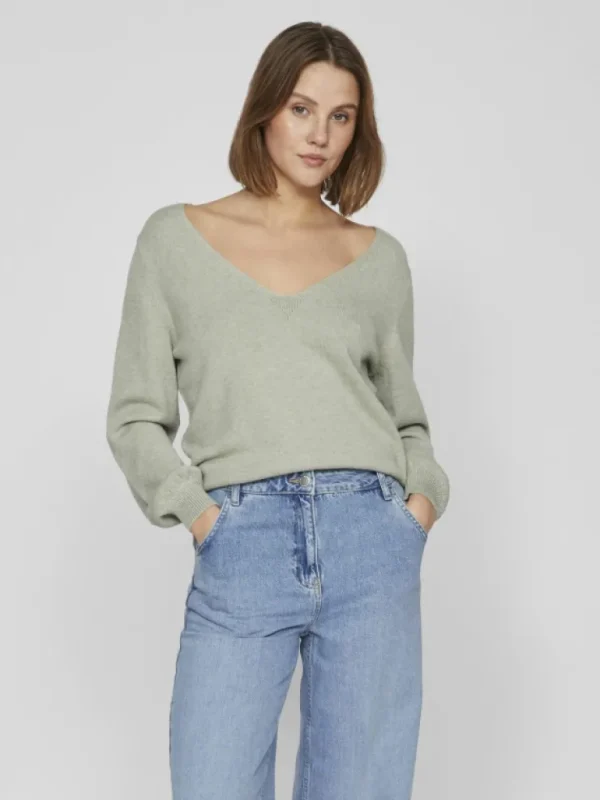 VILA Knitwear | Tops & T-shirts^REVERSIBLE KNITTED TOP