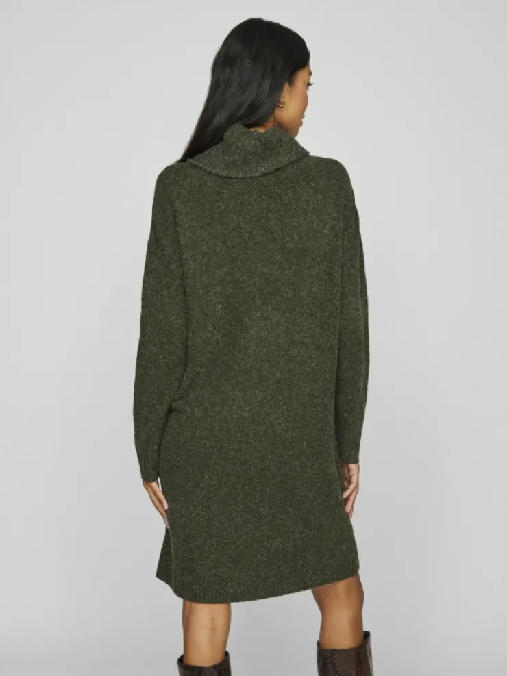 VILA Knitwear | Dresses^ROLL NECK KNITTED DRESS