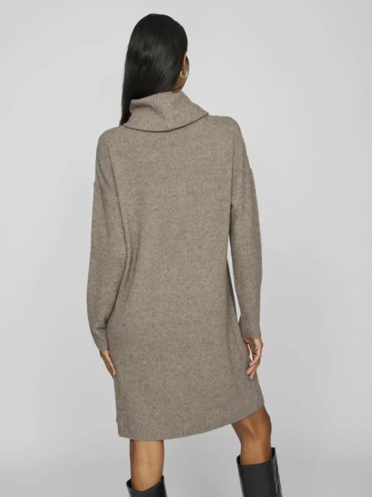 VILA Knitwear | Dresses^ROLL NECK KNITTED DRESS