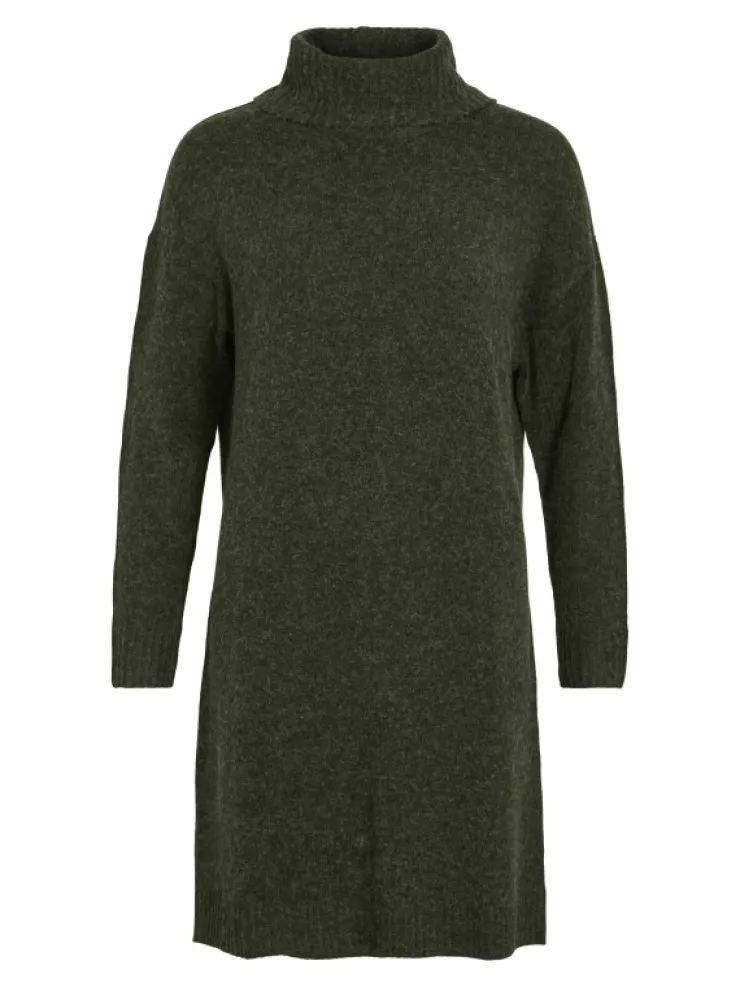 VILA Knitwear | Dresses^ROLL NECK KNITTED DRESS