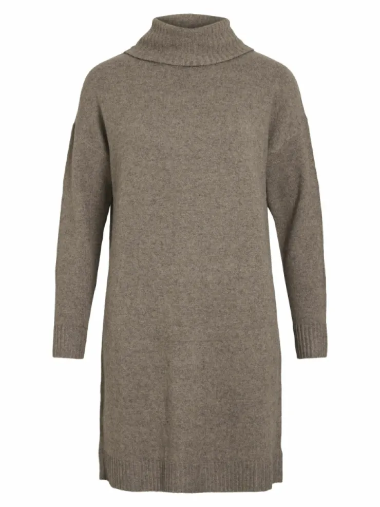 VILA Knitwear | Dresses^ROLL NECK KNITTED DRESS