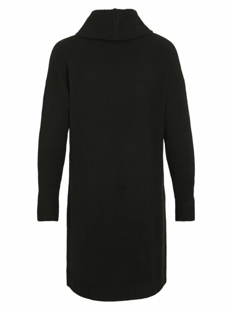 VILA Dresses | Knitwear^ROLL NECK KNITTED DRESS